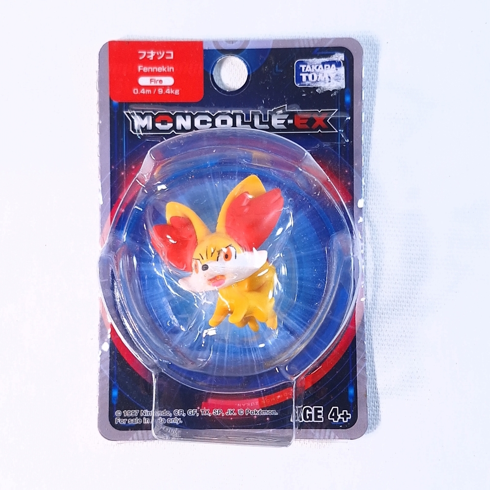 Takara Tomy Pokemon Moncolle EX Asia 08 Fennekin Toy New Figure